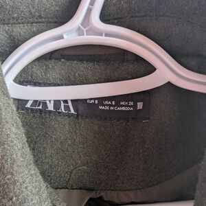 Zara Forest Green Short Coat